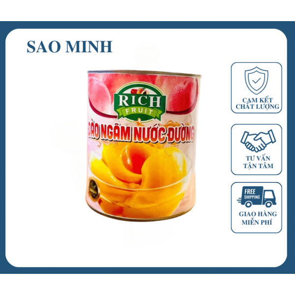 Đào Ngâm RICHS 825Gr